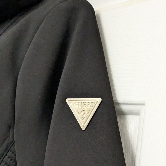GUESS Softshell Coat Casual Transitional Jacket for Fall to Winter Ward M . - Picture 4 of 16